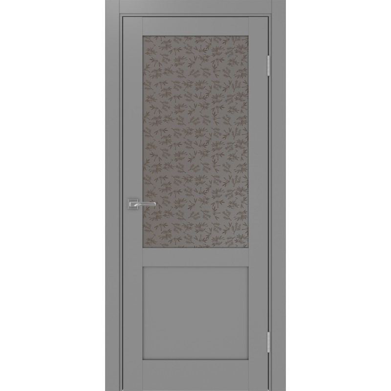 Межкомнатная дверь Турин 502.21, цвет Серый Дали бр., размер 80*200 см.