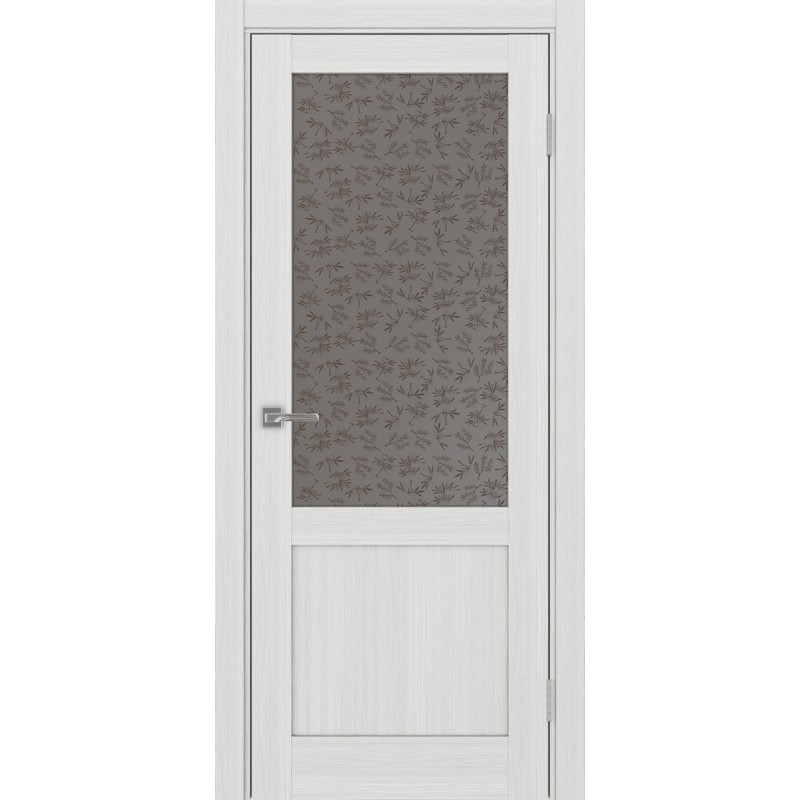 Межкомнатная дверь Турин 502.21, цвет Ясень серебристый Дали бр., размер 80*200 см.