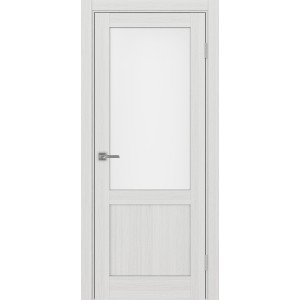 Турин 502.21, цвет ясень серебристый, стекло Мателюкс, размер 80*200 см.