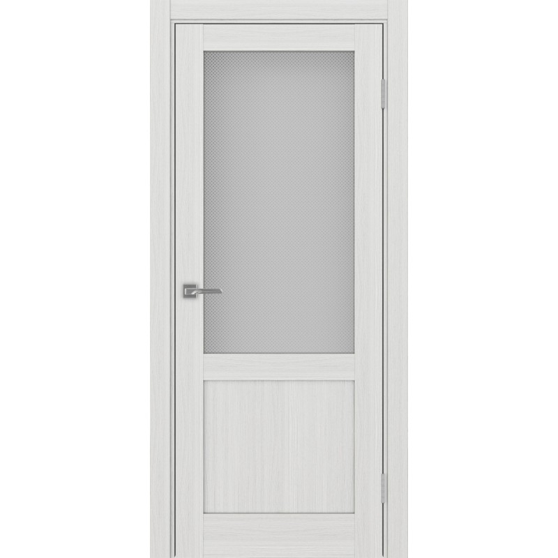 Межкомнатная дверь Турин 502.21, цвет Ясень серебристый Пунта б.цв., размер 80*200 см.