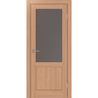 Турин 502.21, цвет ясень тёмный, стекло Бронза матовое, размер 80*200 см.