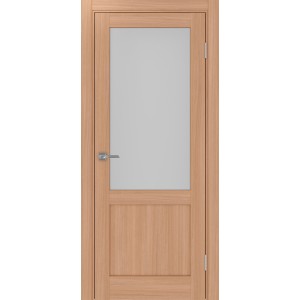 Турин 502.21, цвет ясень тёмный, стекло Мателюкс, размер 80*200 см.