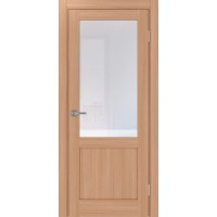 Турин 502.21, цвет ясень тёмный, стекло Прозрачное, размер 80*200 см.