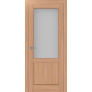 Турин 502.21, цвет ясень тёмный, заполнение Пунта бесцветное, размер 200*80 см.