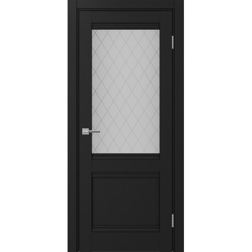 Турин 502U.21, цвет Антрацит стекло Кристалл б.цв размер 80*200 см.