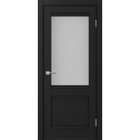 Турин 502U.21, цвет Антрацит стекло Пунта бесцветное, размер 80*200 см.