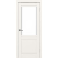 Турин 502U.21, цвет Бежевый стекло LACбелый, размер 80*200 см.