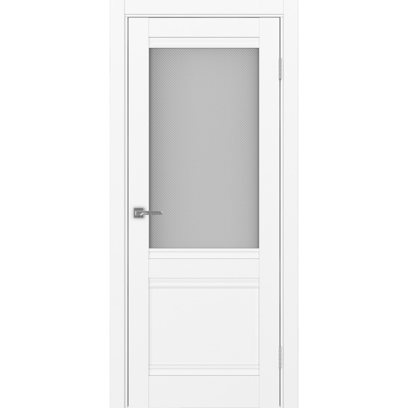 Межкомнатная дверь Турин 502U.21, цвет Белый снежный Пунта б.цв., размер 80*200 см.