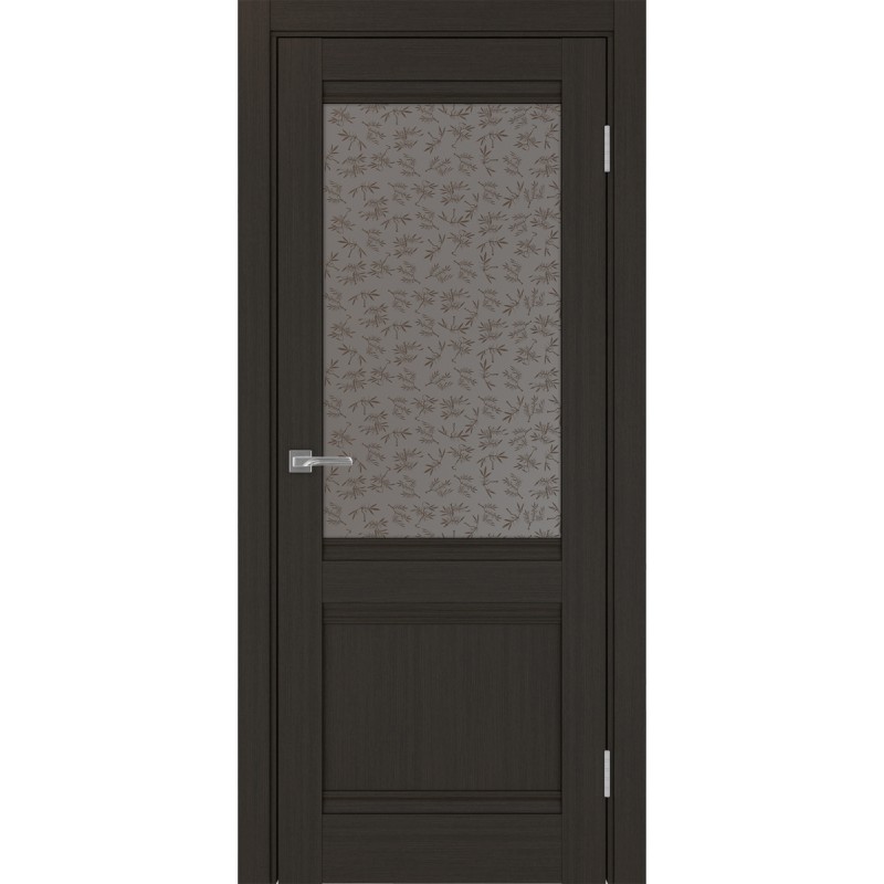 Межкомнатная дверь Турин 502U.21, цвет Венге FL стекло Дали бронзовое, размер 80*200 см.