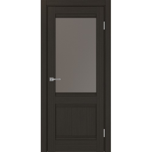 Турин 502U.21, цвет Венге FL стекло Пунта бронзовое, размер 80*200 см.