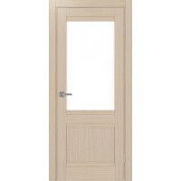 Турин 502U.21, цвет Дуб беленый FL стекло LACбелый, размер 80*200 см.