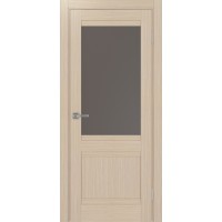 Турин 502U.21, цвет дуб беленый FL, стекло Бронза матовое, размер 80*200 см.