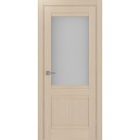 Турин 502U.21, цвет Дуб беленый FL стекло Пунта бесцветное, размер 80*200 см.