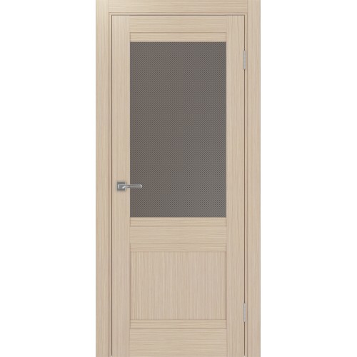 Турин 502U.21, цвет Дуб беленый FL стекло Пунта бронзовое, размер 80*200 см.