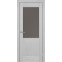 Турин 502U.21, цвет дуб серый FL, стекло Бронза матовое, размер 40*200 см.