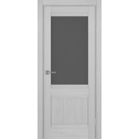Турин 502U.21, цвет дуб серый FL, стекло Графит матовое, размер 80*200 см.