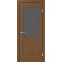 Турин 502U.21, цвет орех NL, стекло Графит матовое, размер 80*200 см.