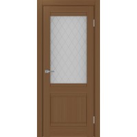 Турин 502U.21, цвет орех NL, заполнение Кристалл бесцветное, размер 200*80 см.