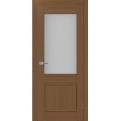 Турин 502U.21, цвет Орех NL стекло Пунта бесцветное, размер 80*200 см.