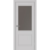 Турин 502U.21, цвет пепельный, заполнение Бронза матовое, размер 200*80 см.
