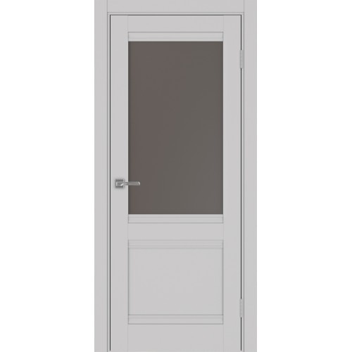 Турин 502U.21, цвет пепельный, заполнение Бронза матовое, размер 200*80 см.