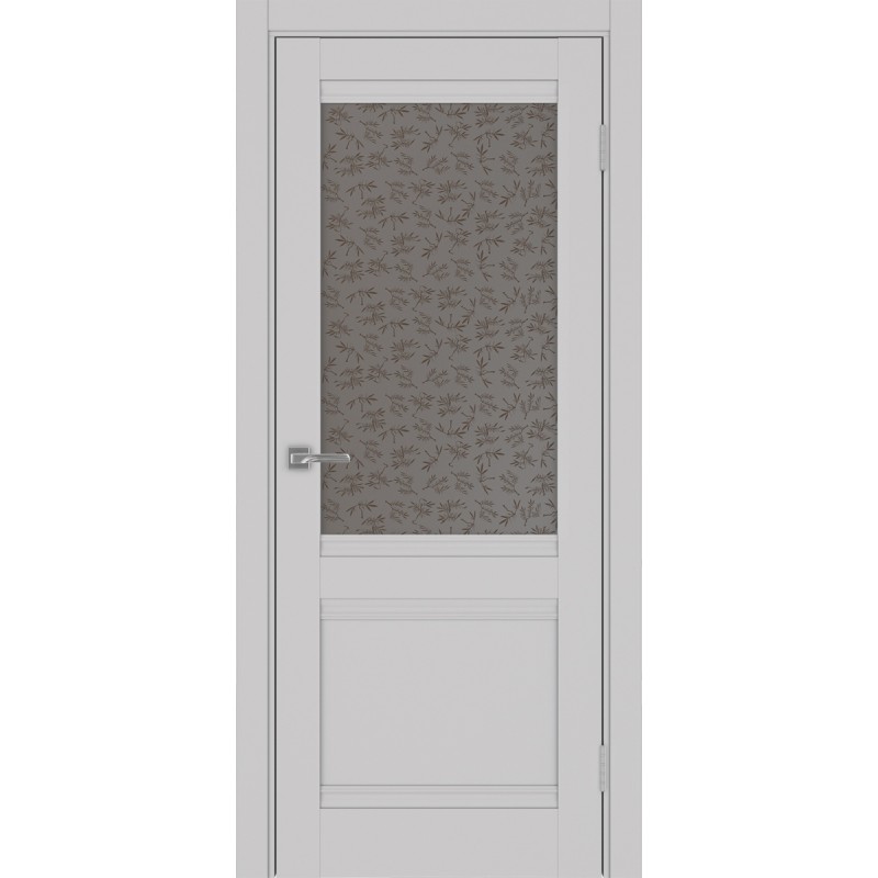 Межкомнатная дверь Турин 502U.21, цвет Пепельный Дали бр., размер 80*200 см.