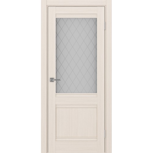 Турин 502U.21, цвет ясень перламутровый, заполнение Кристалл бесцветное, размер 200*80 см.