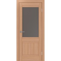 Турин 502U.21, цвет ясень тёмный, стекло Бронза матовое, размер 80*200 см.