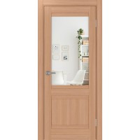 Турин 502U.21, цвет ясень тёмный, Зеркало/Зеркало, размер 80*200 см.
