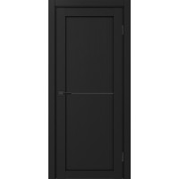 Турин 502АПП.11, цвет Антрацит молдинг алюм.чёрн размер 80*200 см.