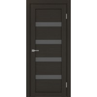 Турин 505.12, цвет венге FL, стекло Графит матовое, размер 80*200 см.