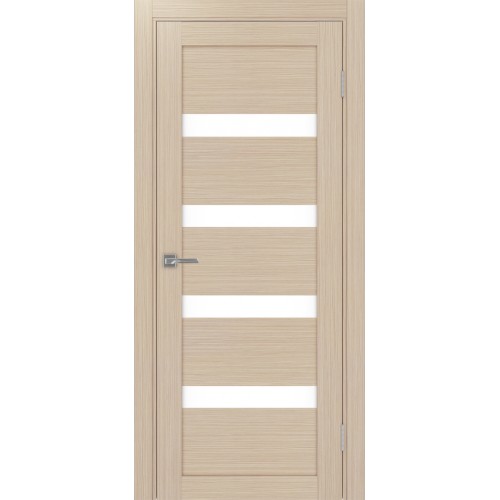 Турин 505.12, цвет Дуб беленый FL стекло LACбелый, размер 80*200 см.