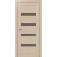 Турин 505.12, цвет дуб беленый FL, стекло Бронза матовое, размер 80*200 см.