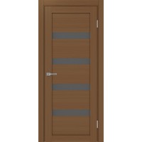 Турин 505.12, цвет орех NL, стекло Графит матовое, размер 80*200 см.