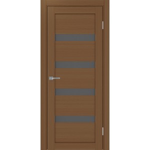 Турин 505.12, цвет орех NL, стекло Графит матовое, размер 30*200 см.