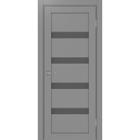 Турин 505.12, цвет серый, стекло Графит матовое, размер 80*200 см.