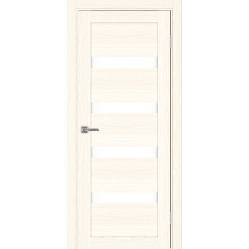 Турин_505.12, цвет Ясень светлый стекло LACбелый, размер 80*200 см.