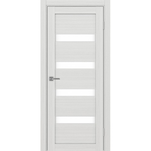 Турин 505.12, цвет ясень серебристый, заполнение LACбелый, размер 200*80 см.