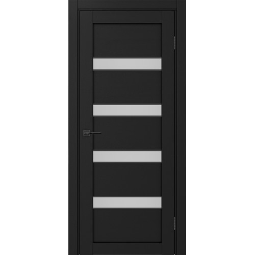 Турин 505AПC.12, цвет Антрацит молдинг алюм.чёрн стекло Мателюкс, размер 80*200 см.