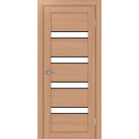 Турин 505.12 AПC молдинг SB, цвет ясень тёмный, стекло LACбелый, размер 80*200 см.