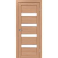 Турин 505.12 AПC молдинг SC, цвет ясень тёмный, стекло LACбелый, размер 80*200 см.
