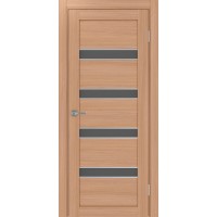 Турин 505.12 AПC молдинг SC, цвет ясень тёмный, стекло Графит матовое, размер 80*200 см.