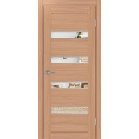 Турин 505.12 AПC молдинг SC, цвет ясень тёмный, Зеркало, размер 80*200 см.