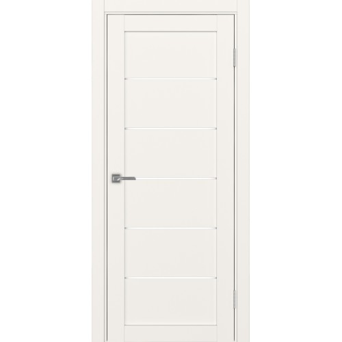 Турин 506.12, цвет Бежевый стекло LACбелый, размер 80*200 см.