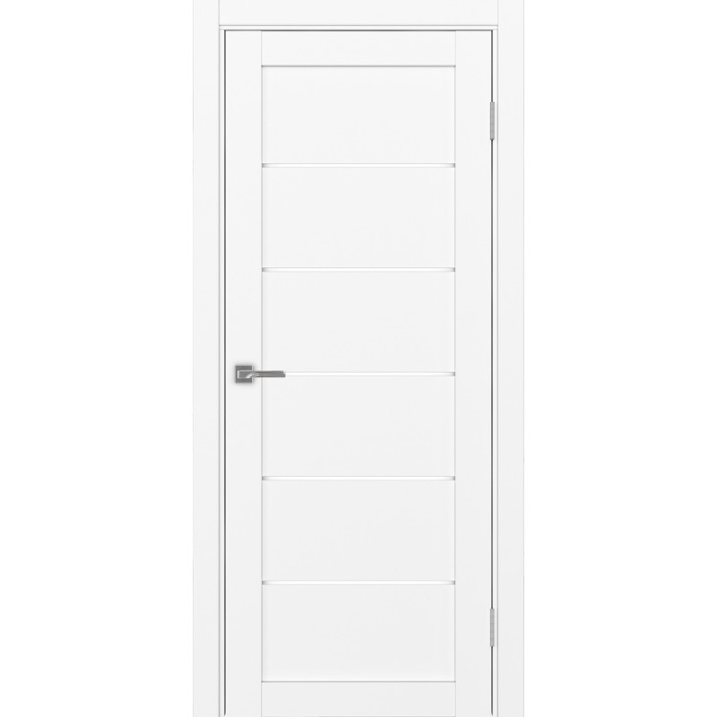 Межкомнатная дверь Турин 506.12, цвет Белый снежный LACбелый, размер 80*200 см.