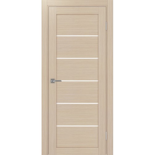 Турин 506.12, цвет Дуб беленый FL стекло LACбелый, размер 80*200 см.