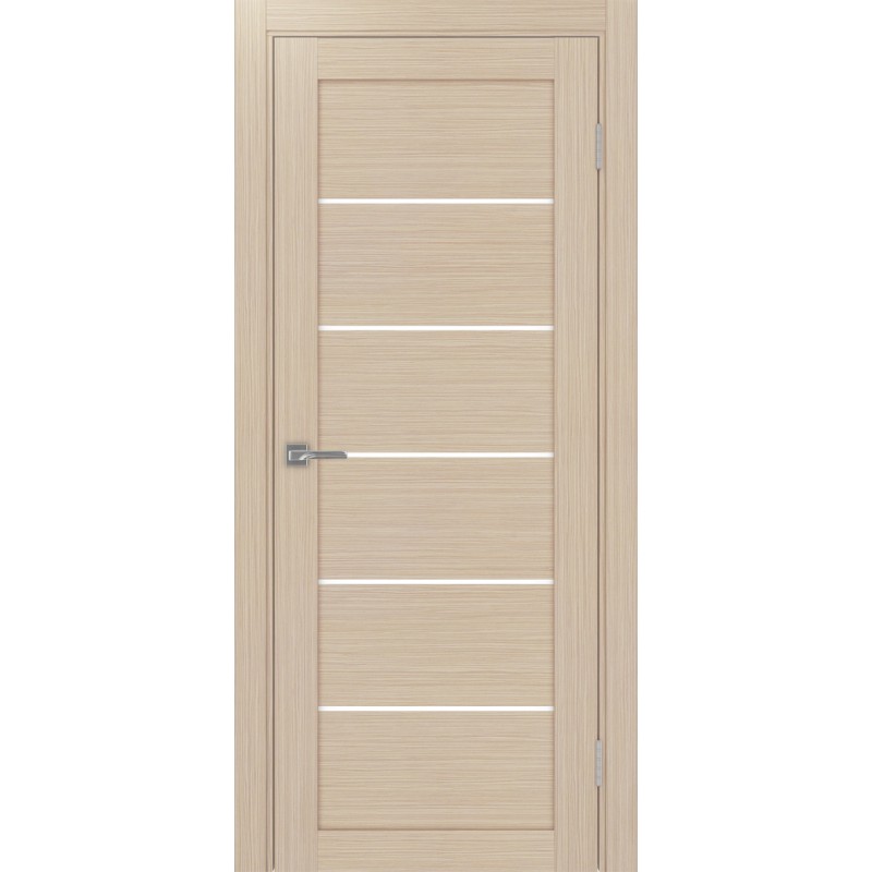 Межкомнатная дверь Турин 506.12, цвет Дуб беленый FL стекло LACбелый, размер 80*200 см.