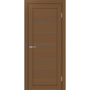 Турин 506.12, цвет орех NL, стекло Графит матовое, размер 30*200 см.