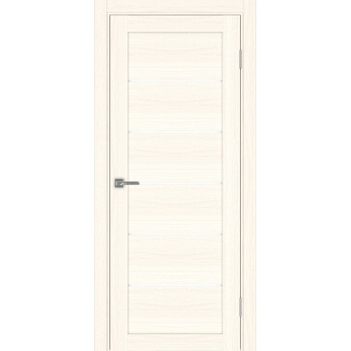 Турин_506.12, цвет Ясень светлый стекло LACбелый, размер 80*200 см.