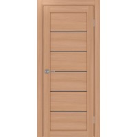 Турин 506.12, цвет ясень тёмный, стекло Графит матовое, размер 80*200 см.